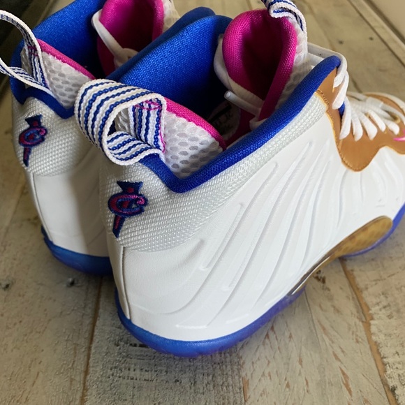 🌼NIKE🌼LITTLE POSITE ONE GS ‘Fuchsia Blast’ - Picture 7 of 10